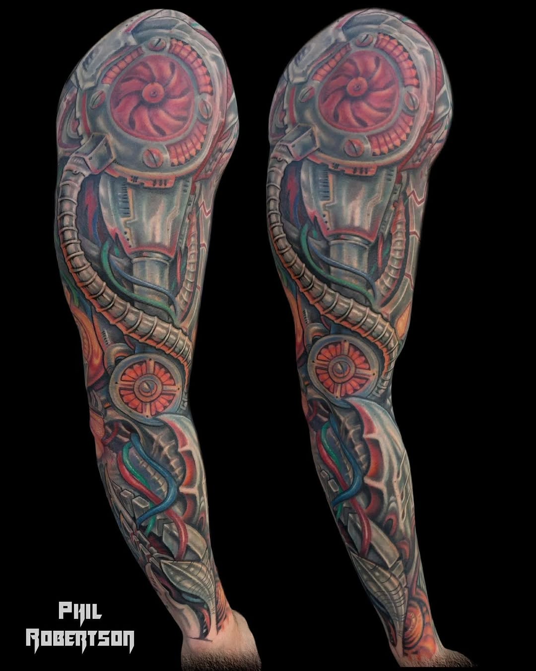 Tattoo by @philrobertsontattoos — realism, dark_realism