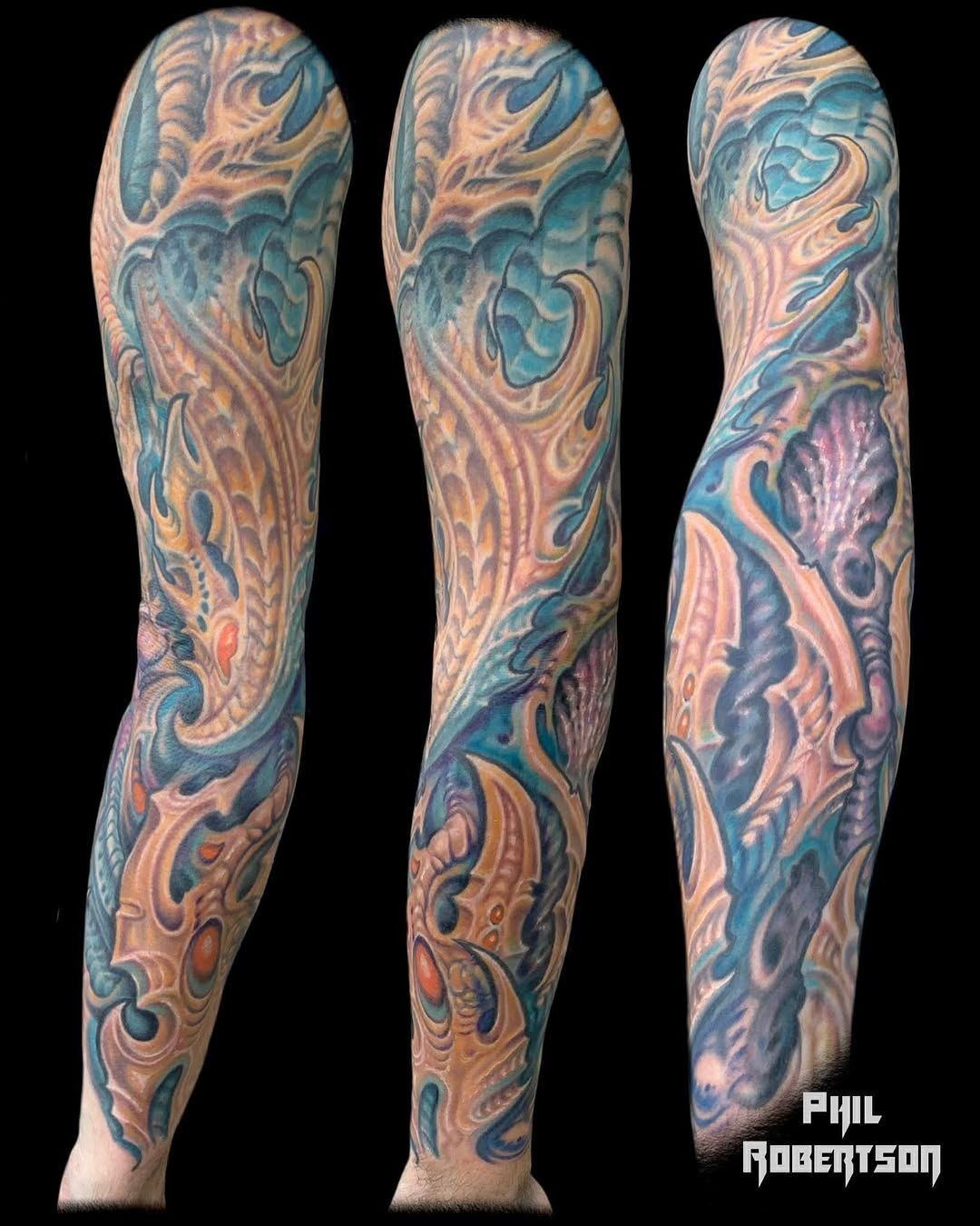 Tattoo by @philrobertsontattoos — realism, dark_realism