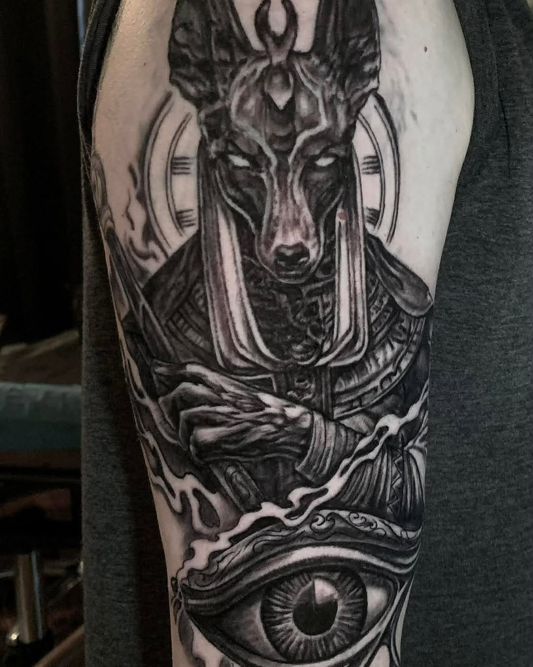 Tattoo by @philrobertsontattoos — black_and_grey, realism