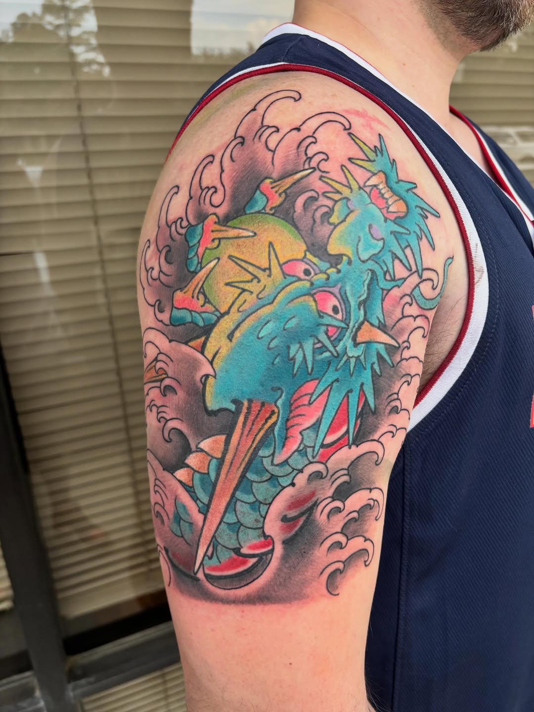 Tattoo by @ajoynerart — japanese_irezumi