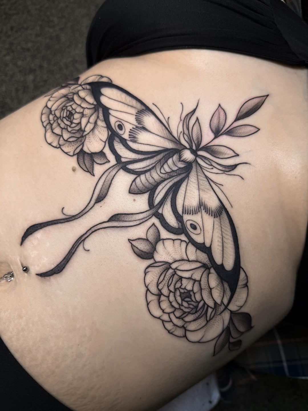 Tattoo by @ayanahtattoos — illustrative, black_and_grey