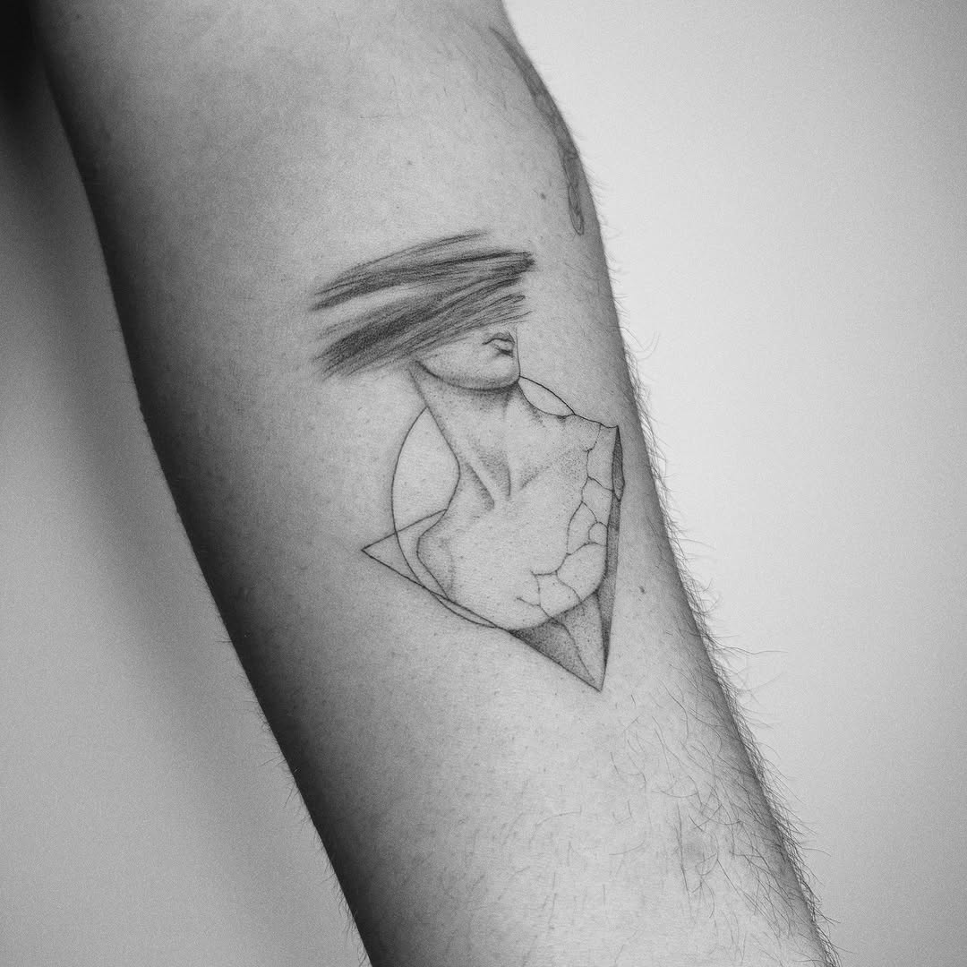 Tattoo by @wildhoneyartistry — fine_line, illustrative