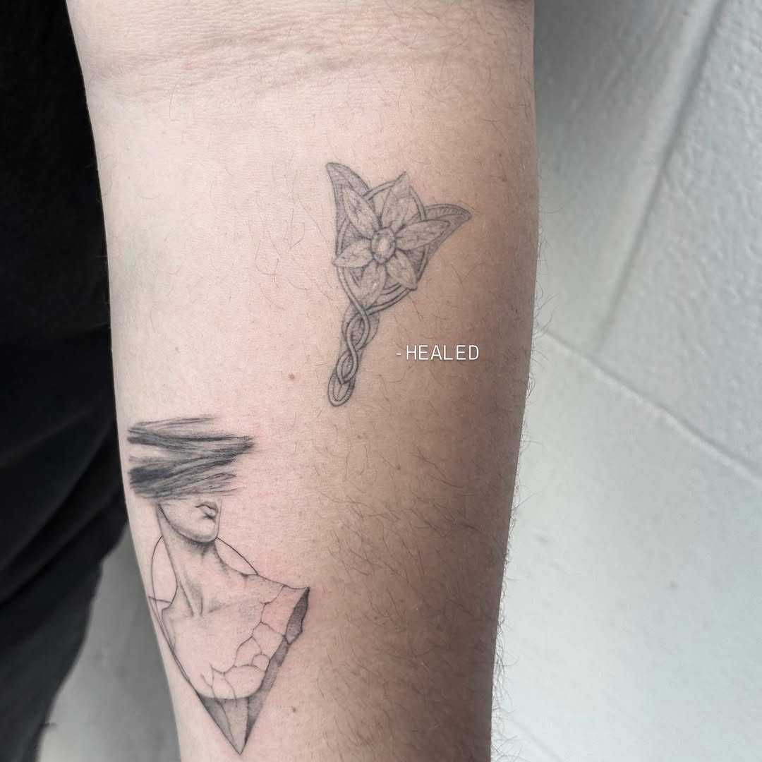 Tattoo by @wildhoneyartistry — fine_line, illustrative