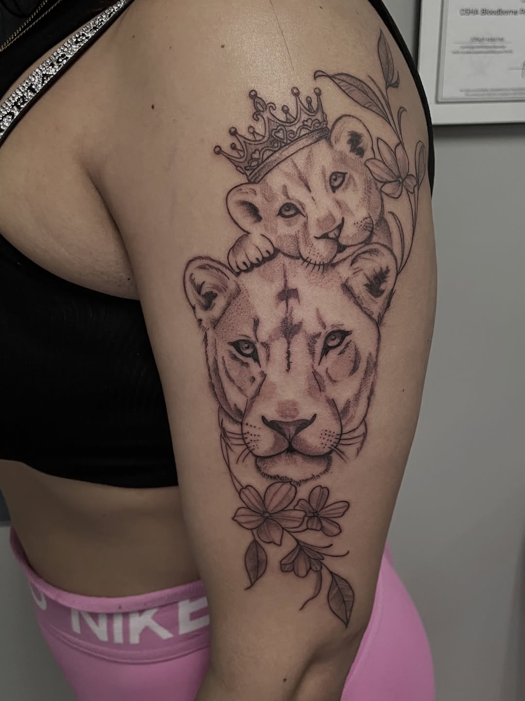 Tattoo by @inkedbysam — realism, black_and_grey