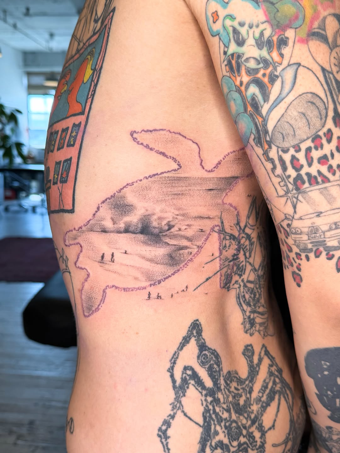 Tattoo by @makeout_sesh — black_and_grey, realism