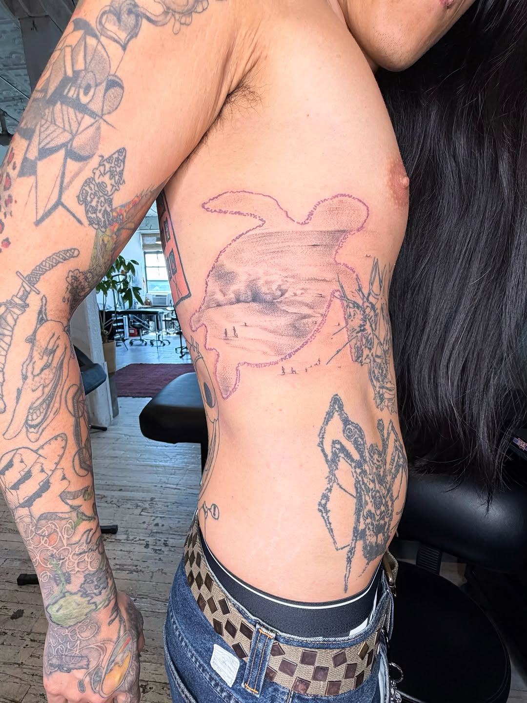 Tattoo by @makeout_sesh — black_and_grey, realism