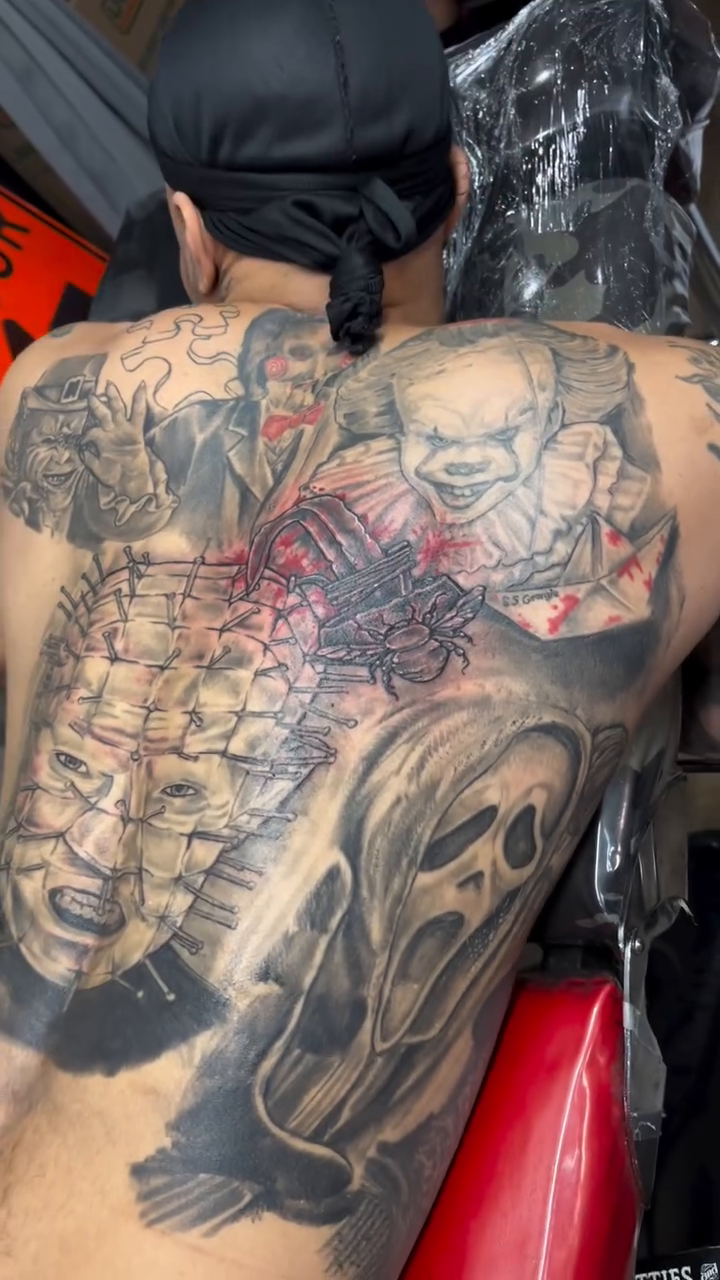 Tattoo by @official_jakobi — horror