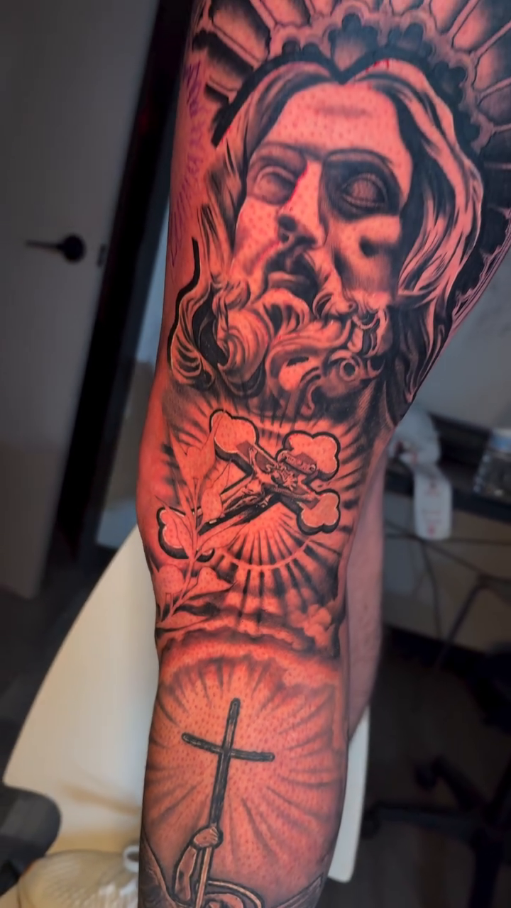 Tattoo by @societiesmenece β black_and_grey, realism