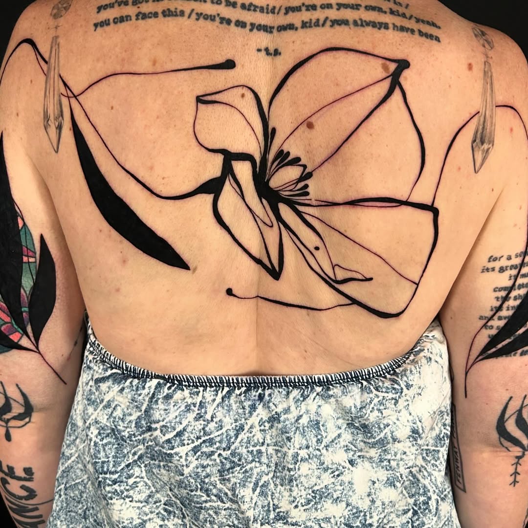 Tattoo by @laurabochet_tattoo — fine_line