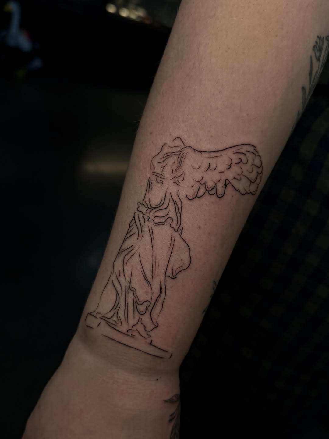 Tattoo by @inkedmaj โ fine_line