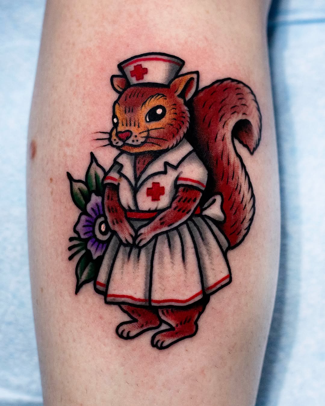 Tattoo by @miguelcomintattooer โ american_traditional