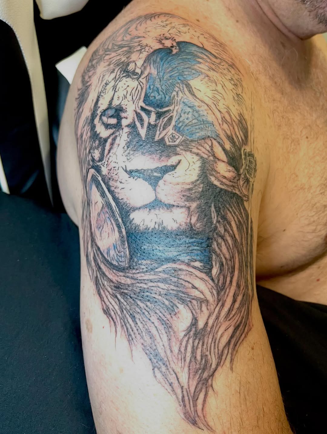Tattoo by @tinytattootreasures — illustrative, black_and_grey