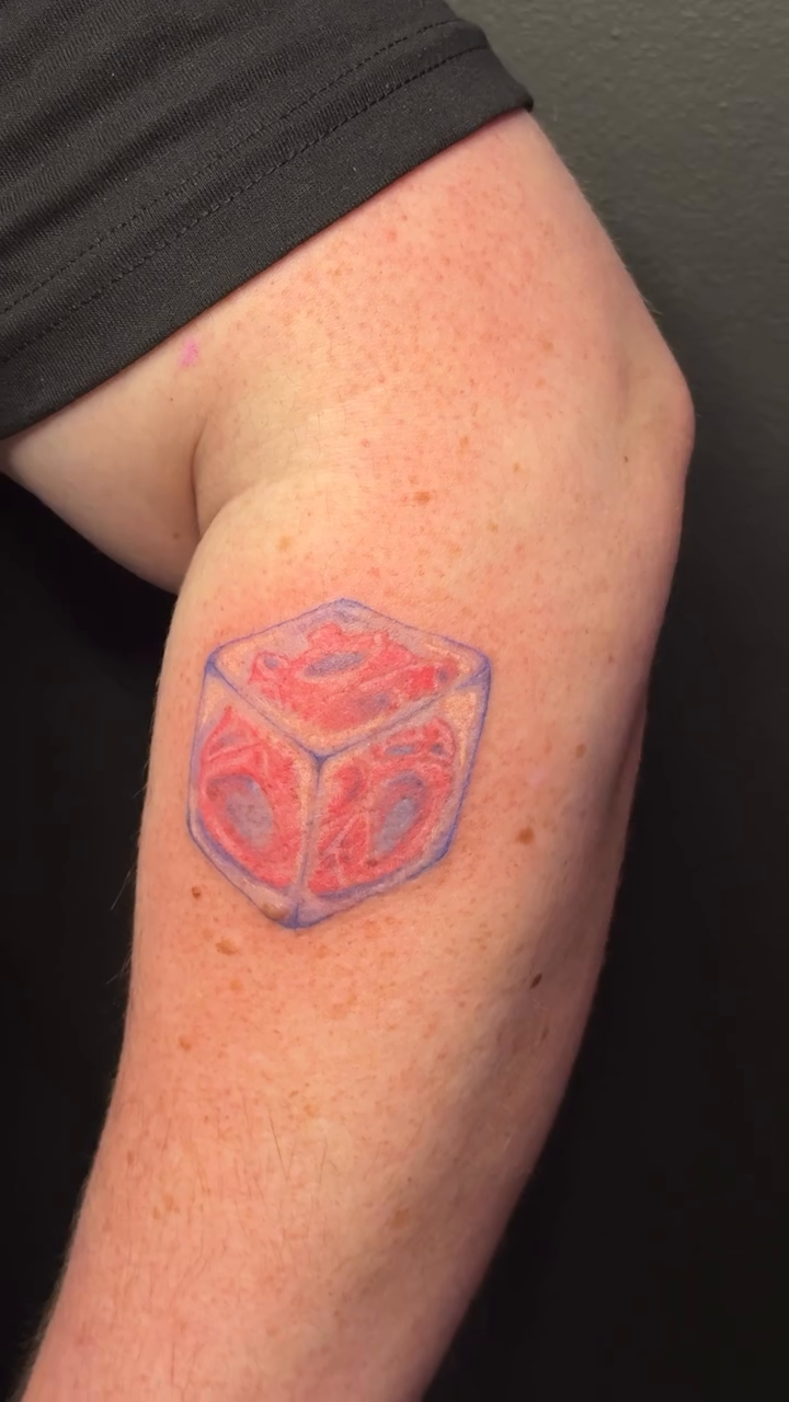 Tattoo by @dewduls โ illustrative, geometric