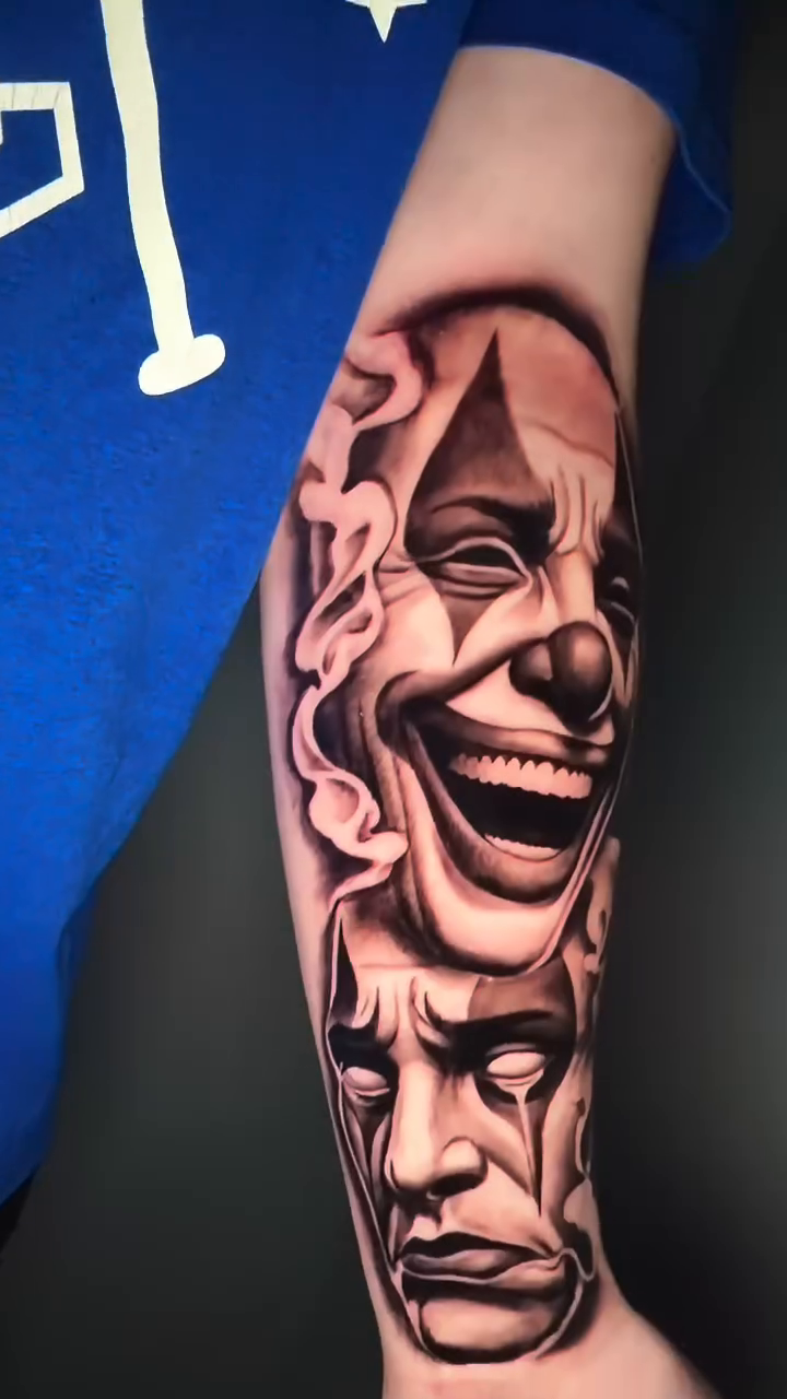 Tattoo by @shellzinkz — black_and_grey, realism
