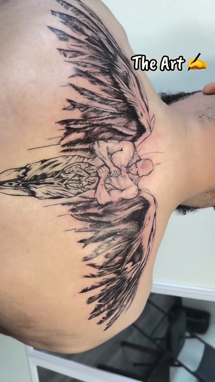 Tattoo by @tattoo_ihselh โ blackwork