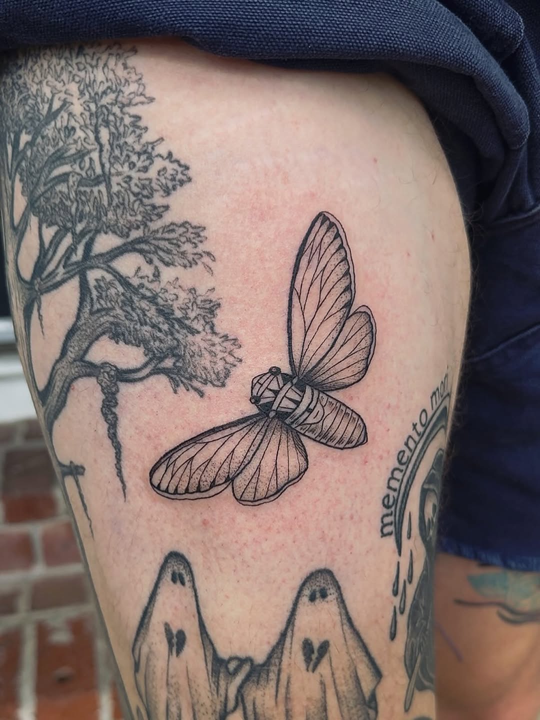 Tattoo by @ratchelrob — black_and_grey