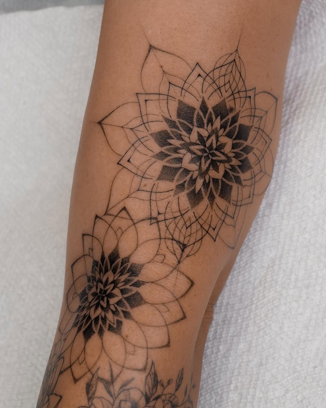 Tattoo by @jjjaylud — geometric, dotwork