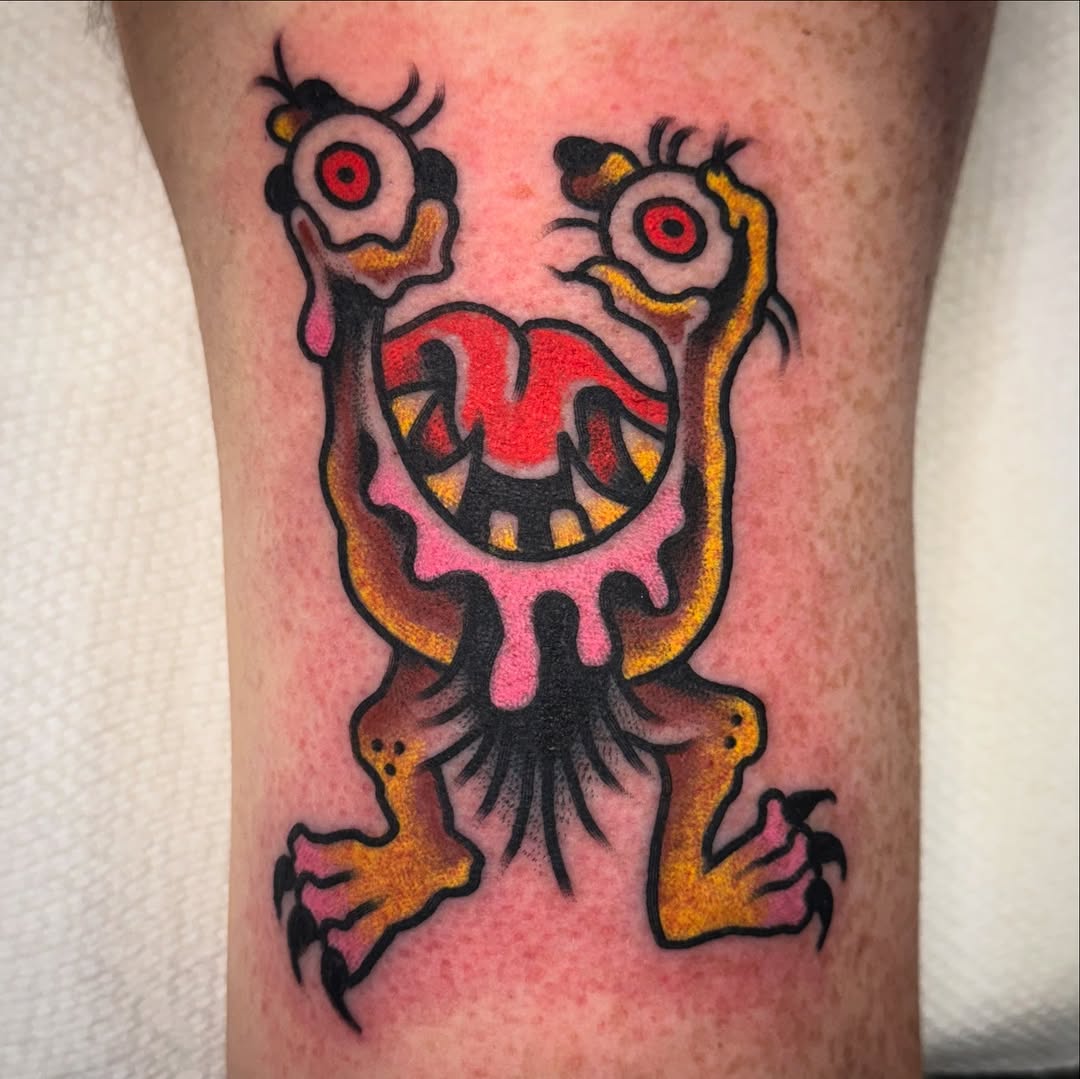 Tattoo by @brad.heusdens — new_school