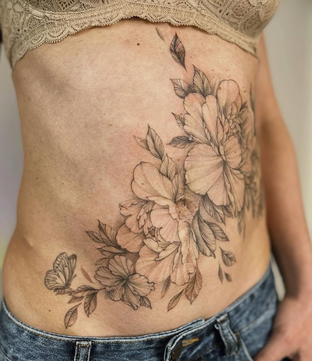 Tattoo by @pakhanova — black_and_grey, realism