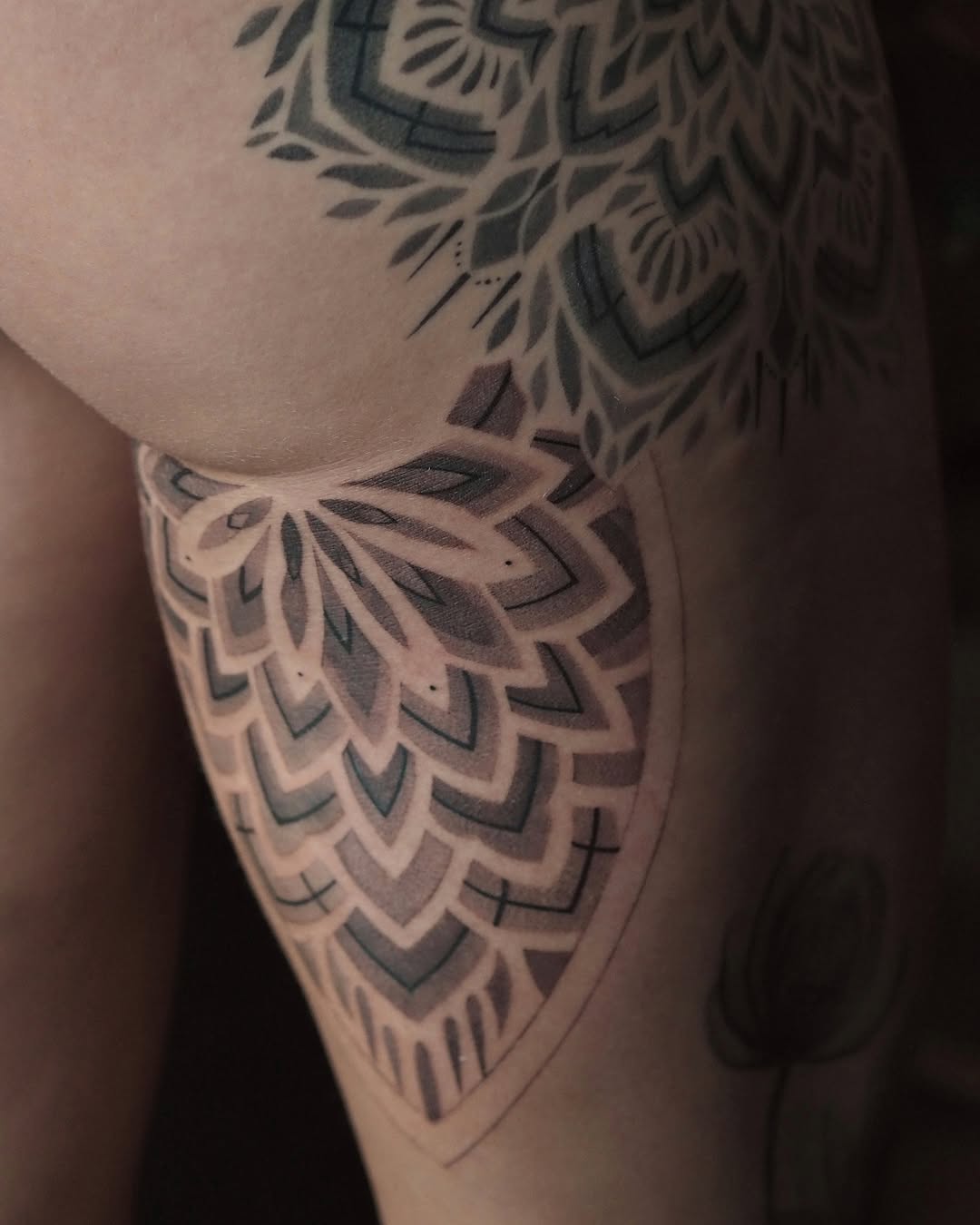 Tattoo by @pakhanova — geometric, ornamental