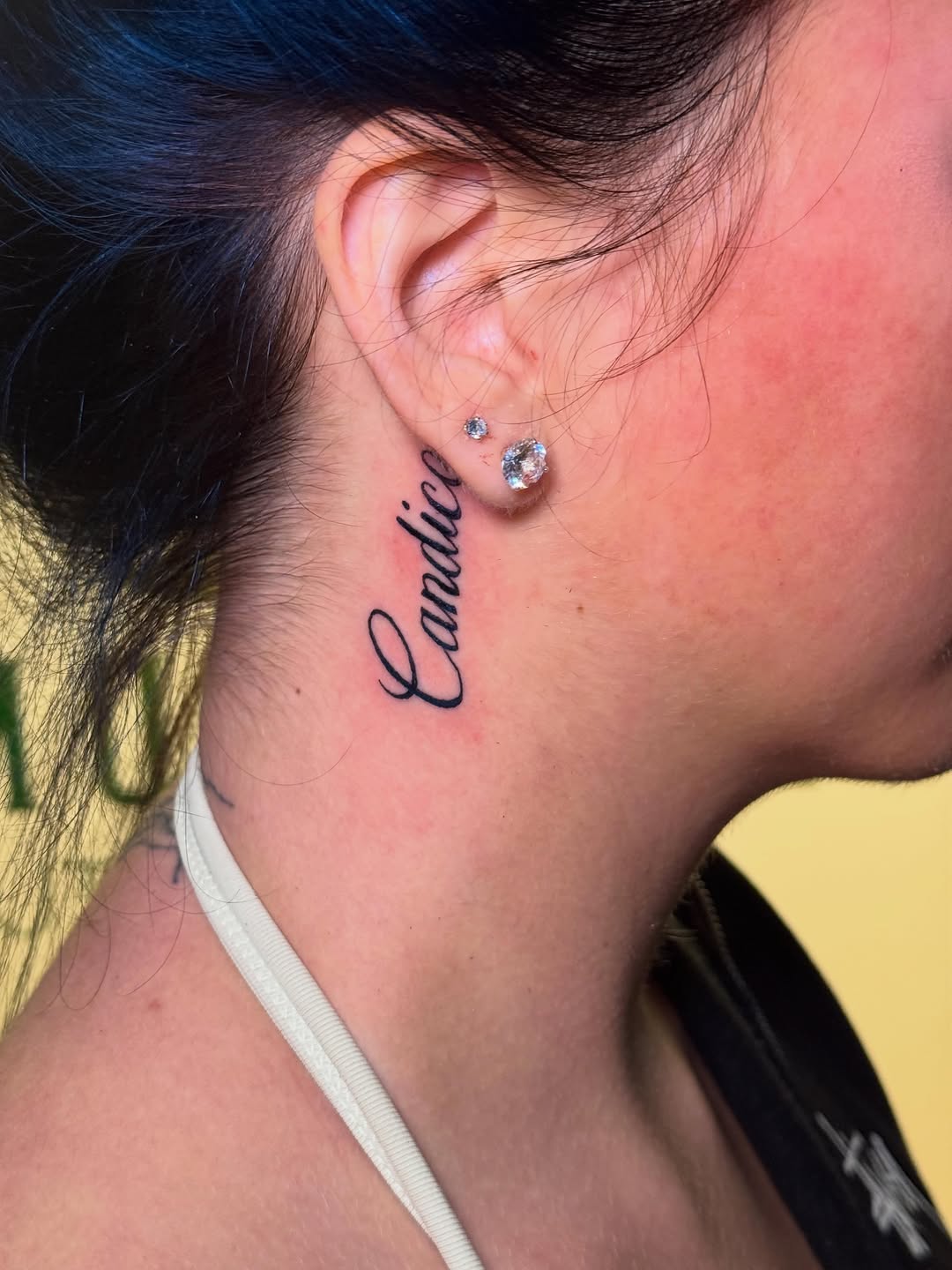 Tattoo by @inkxmadison — lettering_script, fine_line