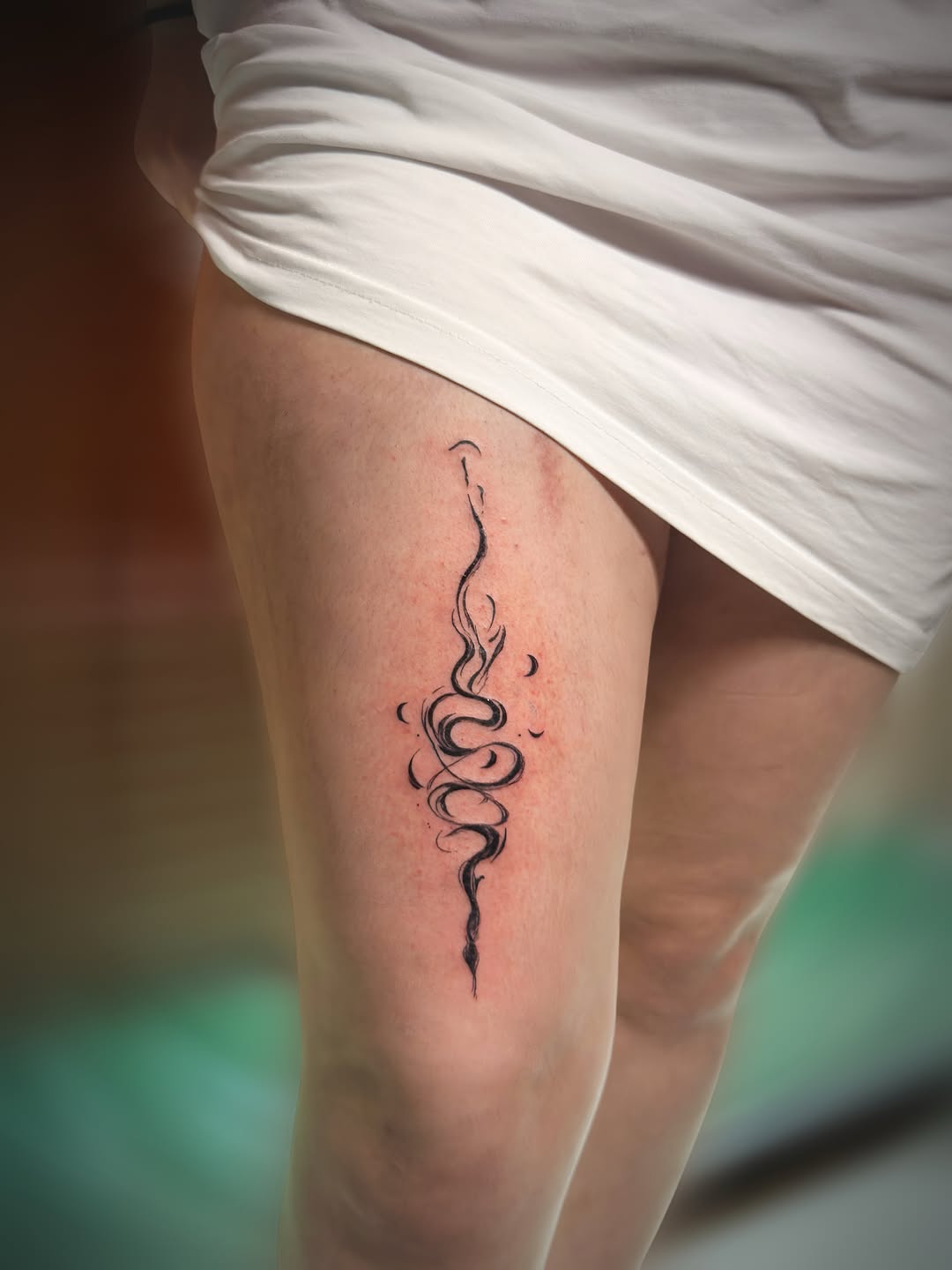 Tattoo by @relicglow_ink โ fine_line, black_and_grey