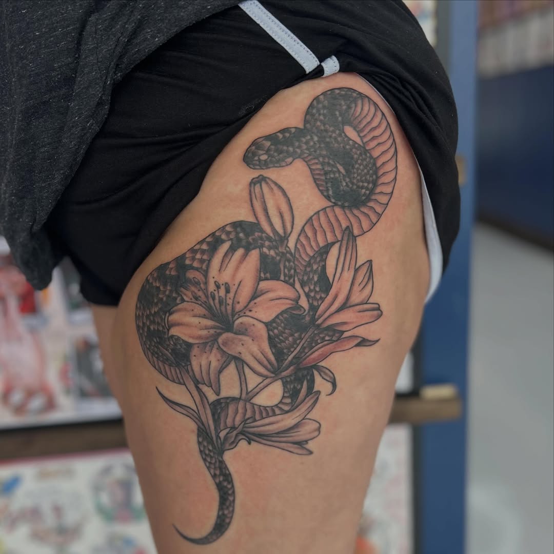 Tattoo by @aaw_tattoos — black_and_grey