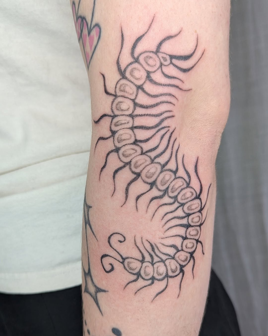 Tattoo by @sluggybunny — illustrative, black_and_grey