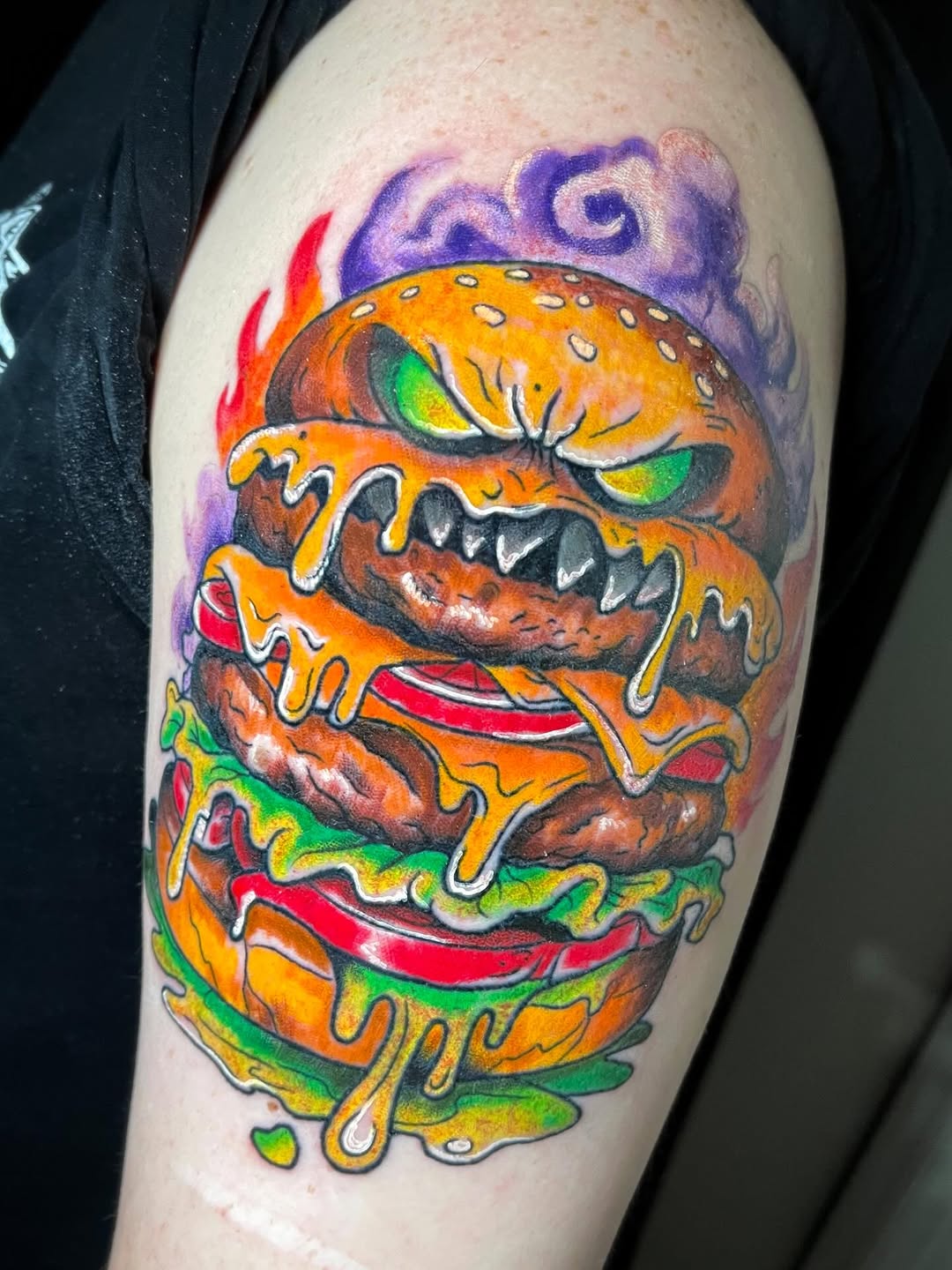 Tattoo by @jussjoshinduh — new_school