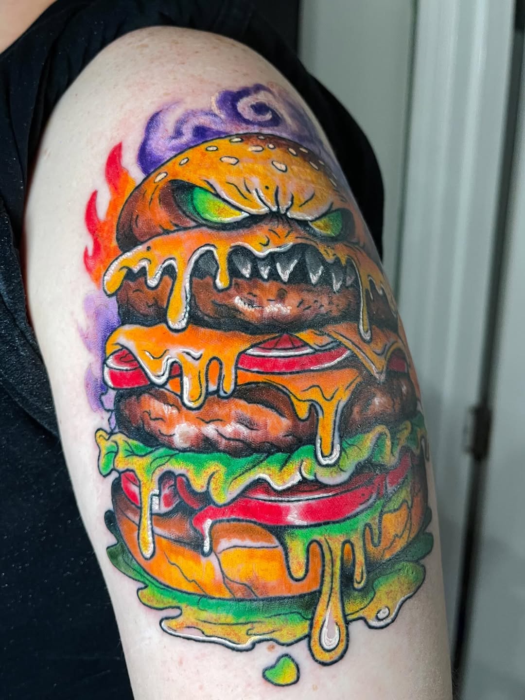 Tattoo by @jussjoshinduh — new_school
