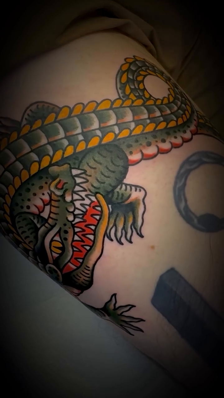Tattoo by @a.slatertattooing — american_traditional, illustrative