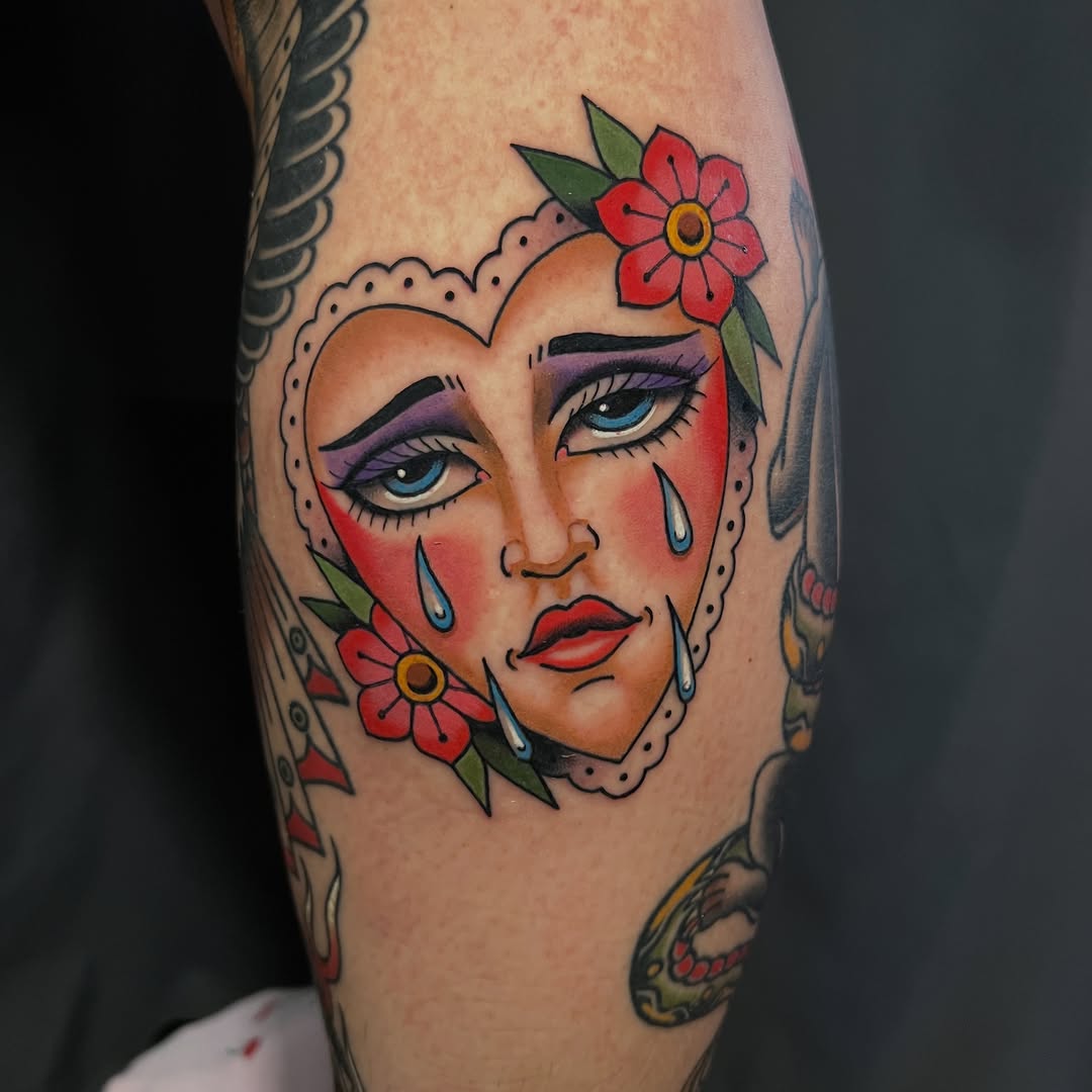 Tattoo by @mamunter — american_traditional, illustrative