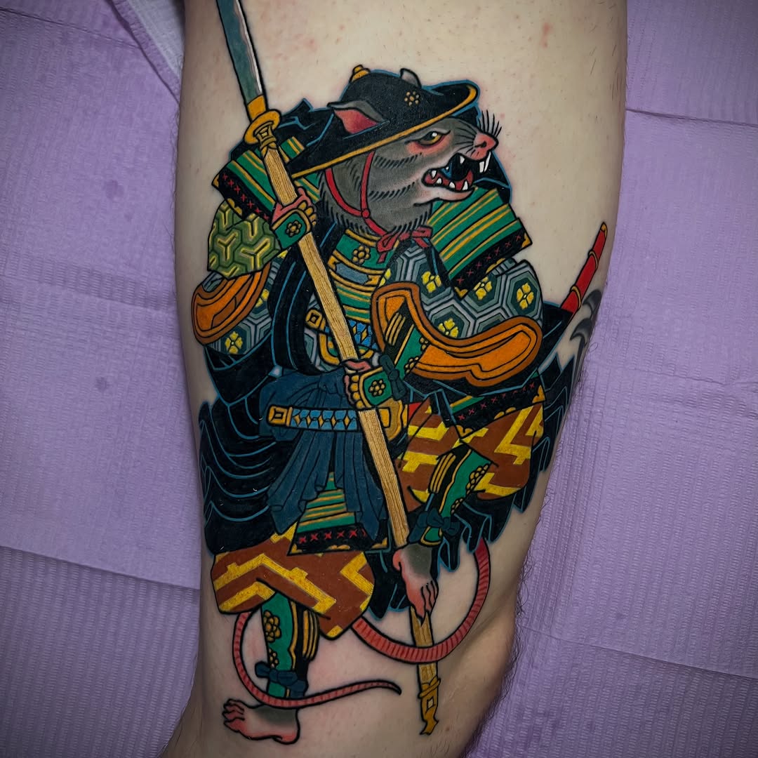 Tattoo by @mamunter — japanese_irezumi, illustrative