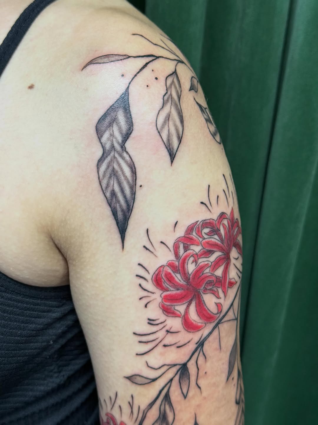 Tattoo by @bubblegum_and_bones — black_and_grey