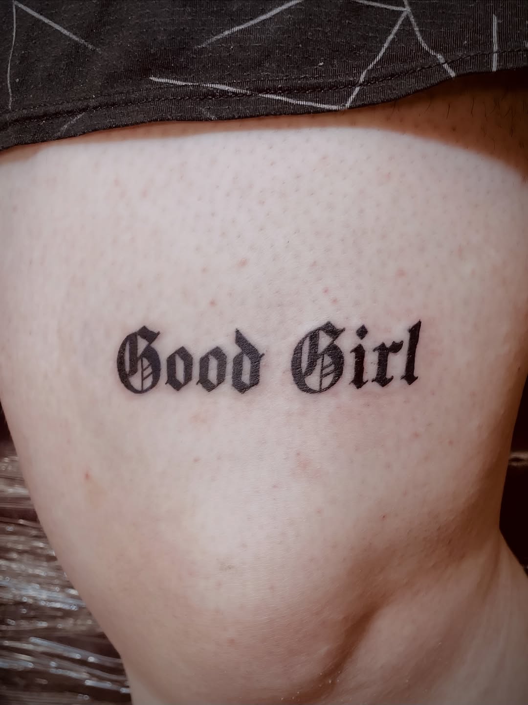 Tattoo by @buttontattoos — lettering_script
