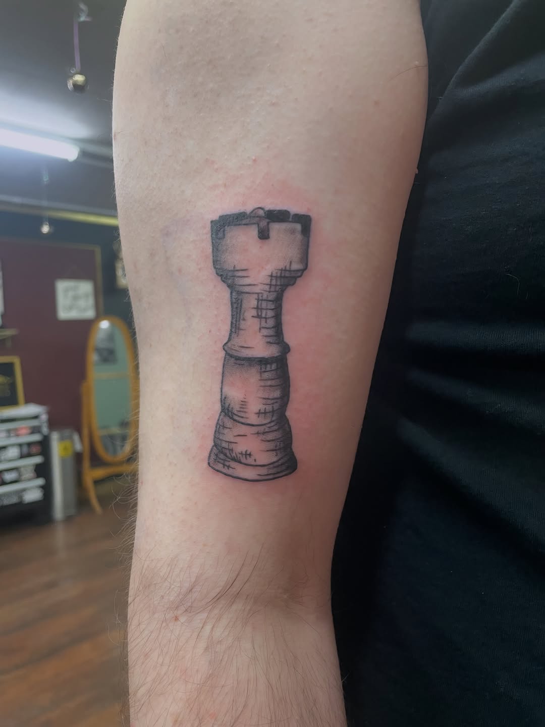 Tattoo by @buttontattoos — black_and_grey, realism