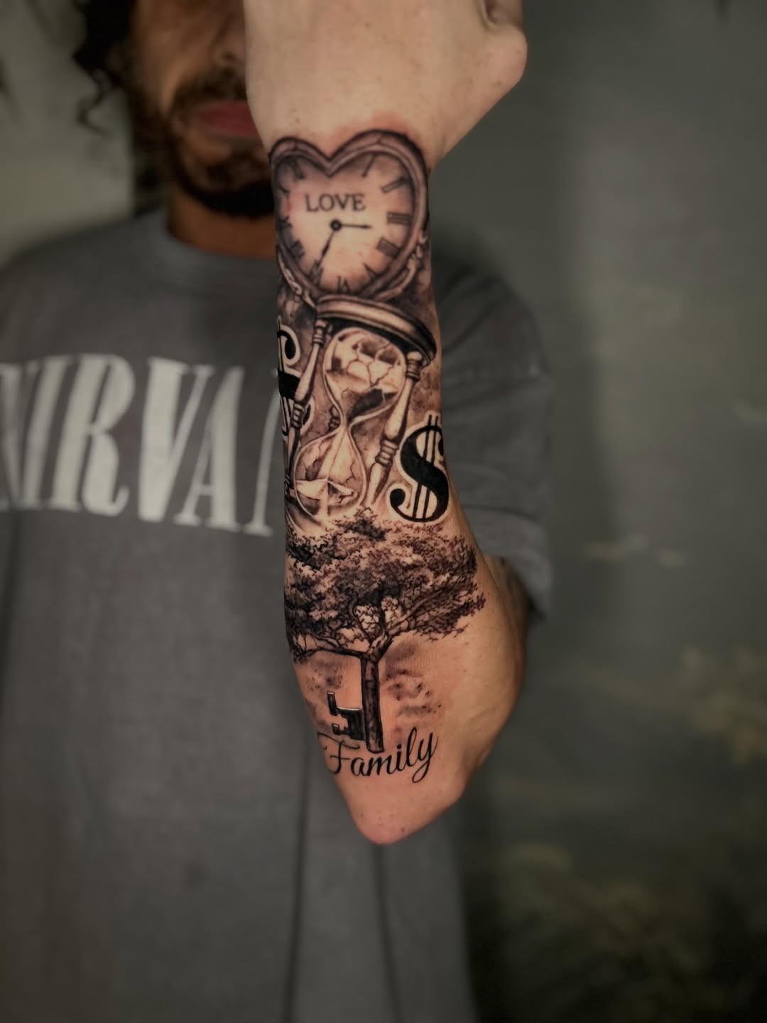 Tattoo by @jakeomen — black_and_grey, realism