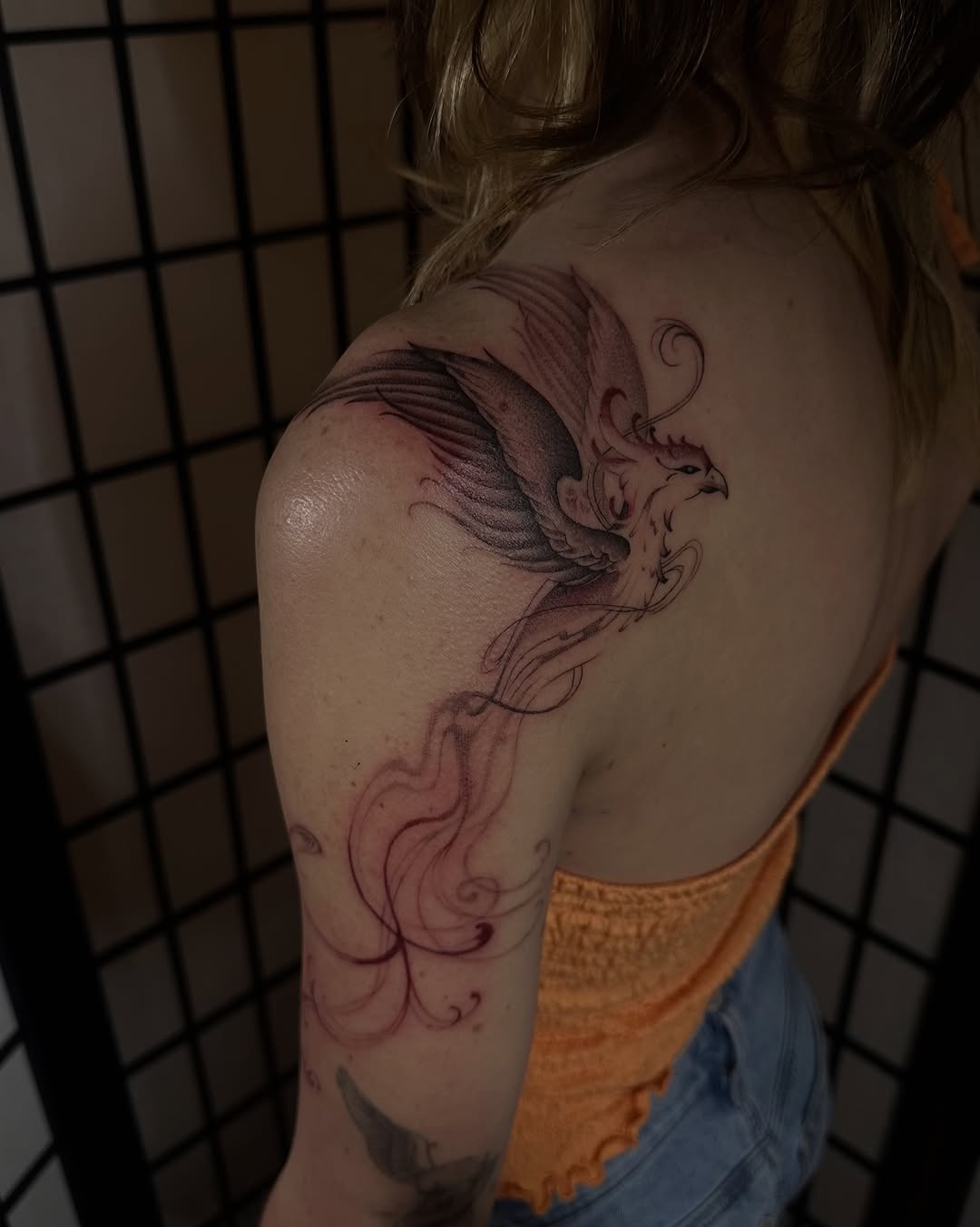 Tattoo by @irezumijun — fine_line