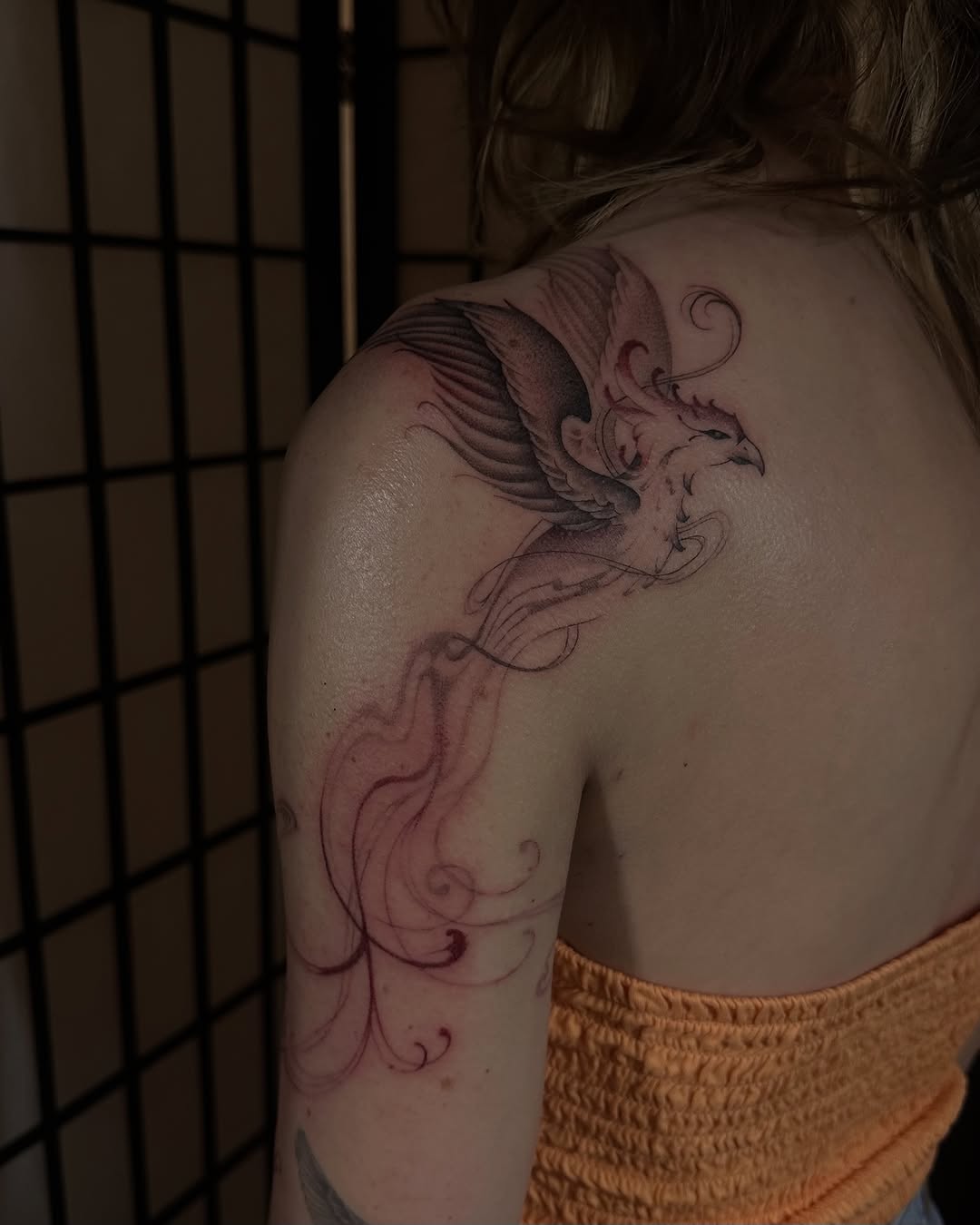 Tattoo by @irezumijun — black_and_grey