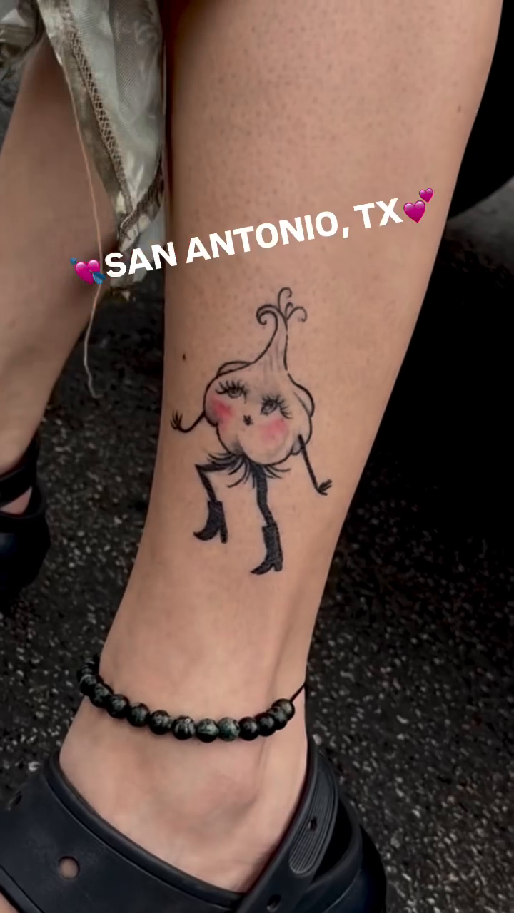 Tattoo by @megzntoast — anime