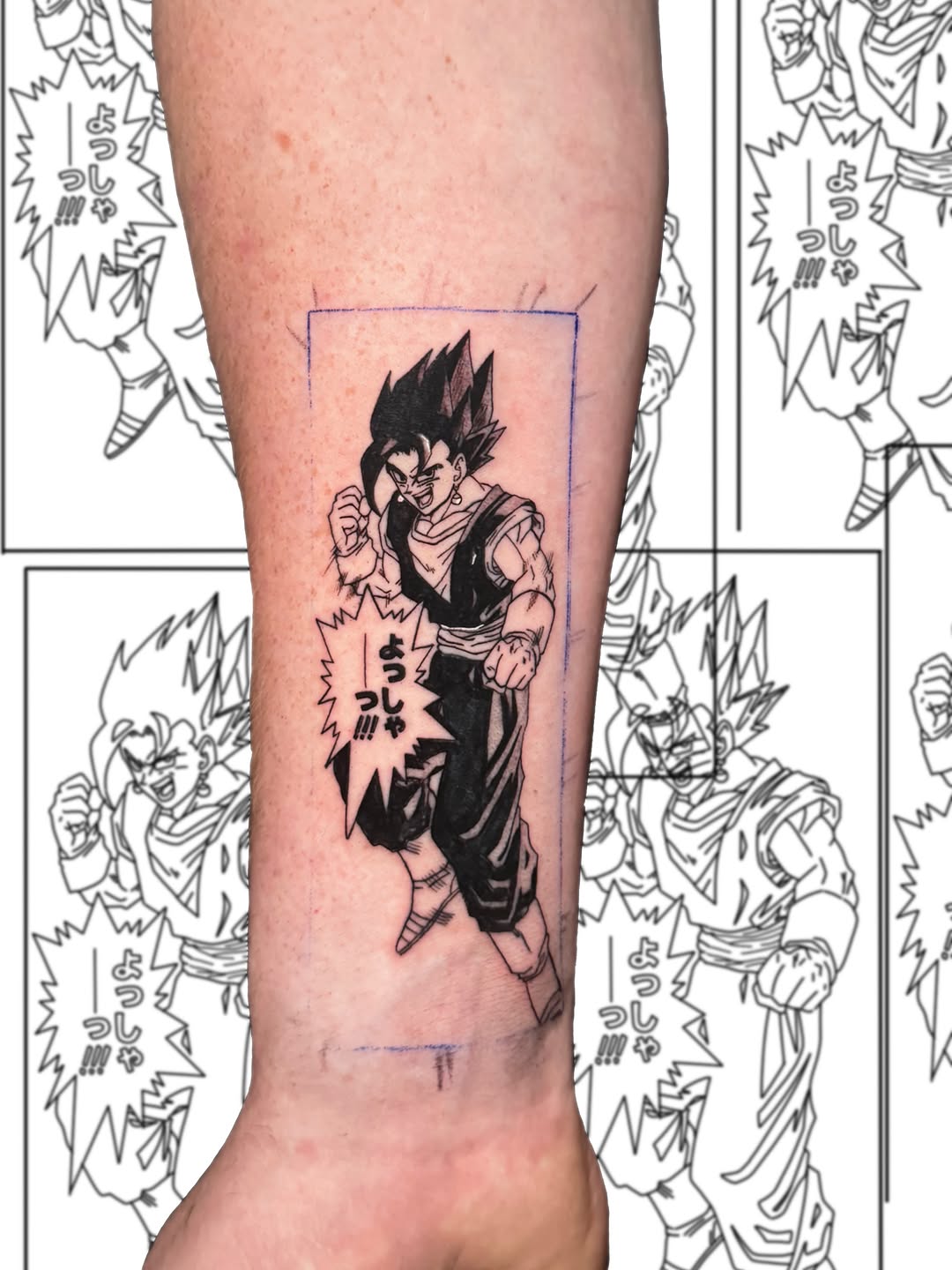 Tattoo by @emiliod_tattoo — anime