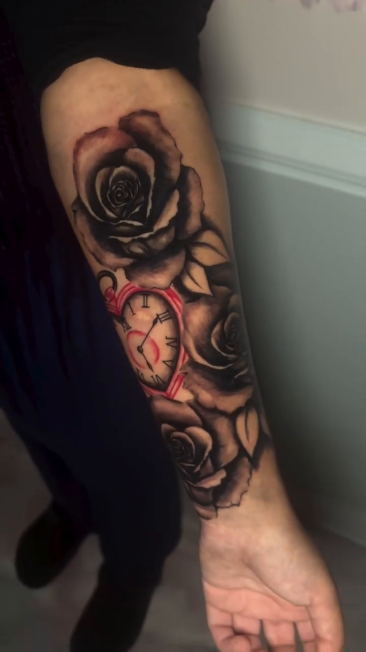 Tattoo by @blizzytatts — realism, black_and_grey