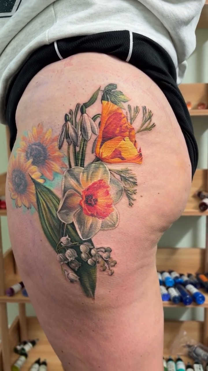 Tattoo by @irinatattoos β realism