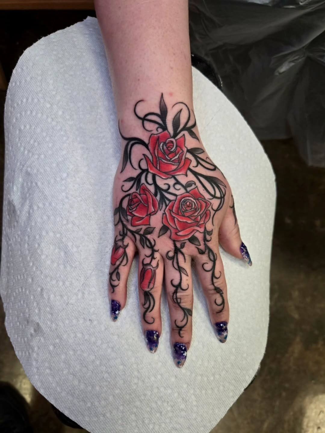 Tattoo by @highnoonjake — black_and_grey, chicano