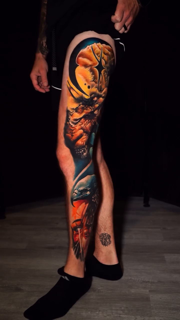Tattoo by @angel_ink_tattooo — neo_traditional, dark_realism