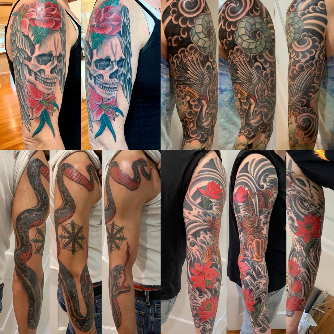 Tattoo by @laurak_musiccitytattoo — japanese_irezumi, illustrative