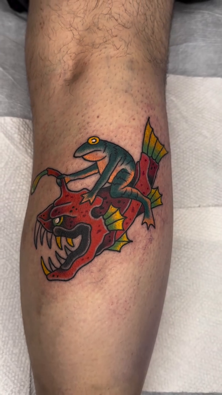 Tattoo by @gnome_an — american_traditional