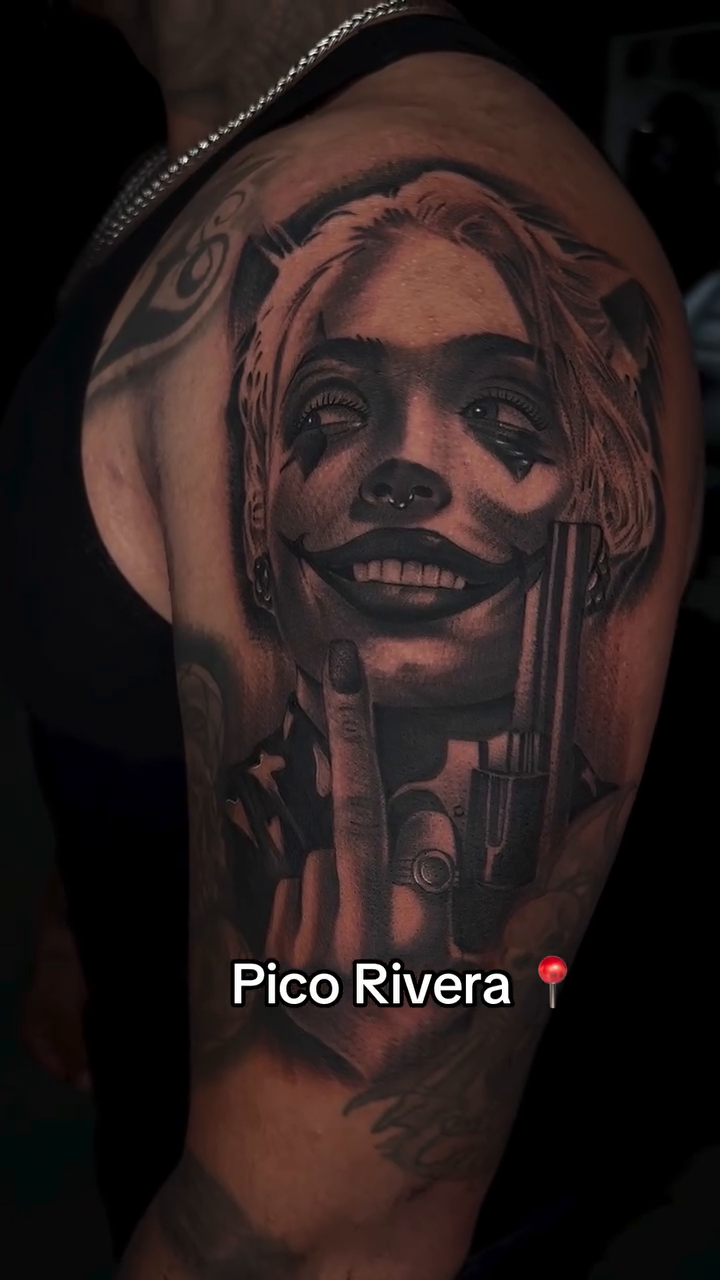 Tattoo by @gallo.inkz — black_and_grey, realism