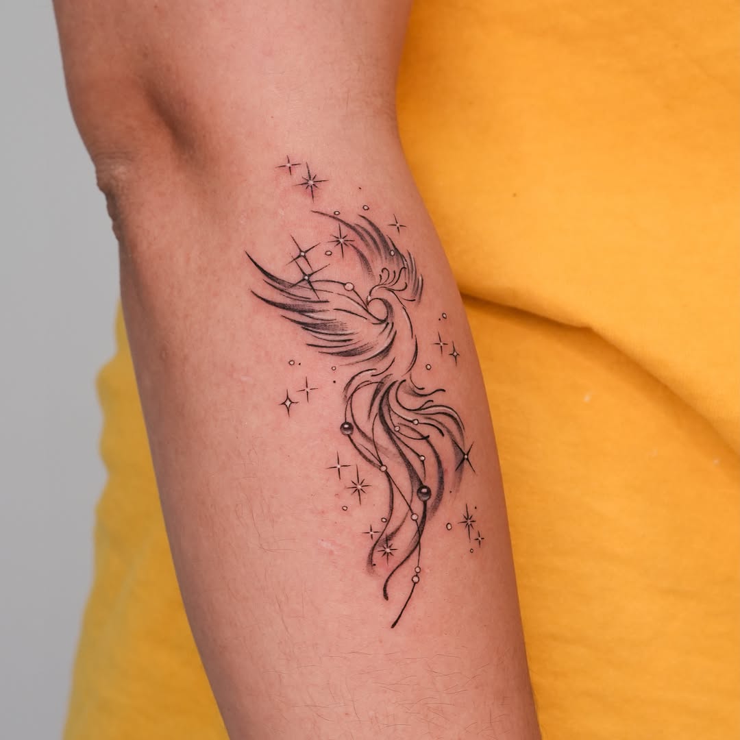 Tattoo by @nhiidles — fine_line, black_and_grey