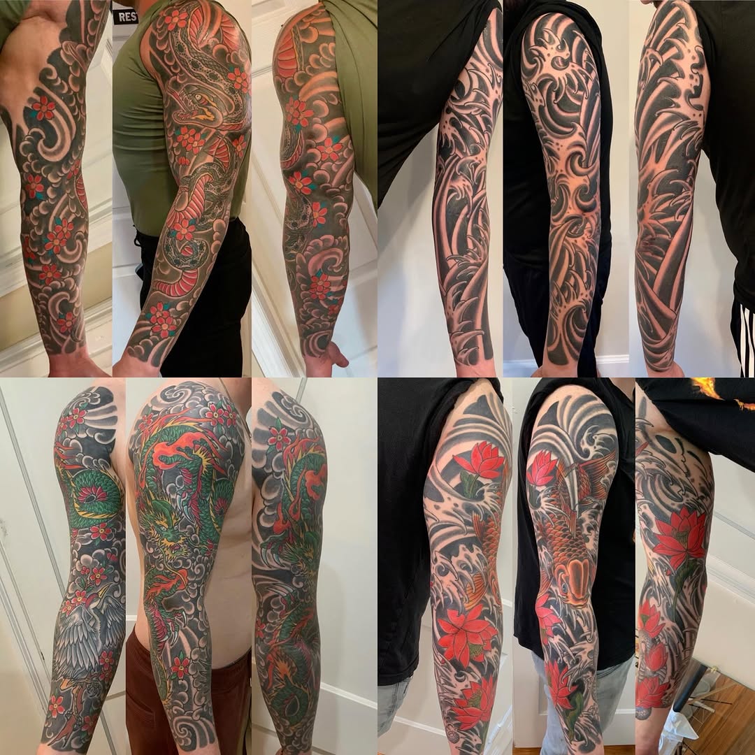 Tattoo by @laurak_musiccitytattoo — japanese_irezumi, illustrative